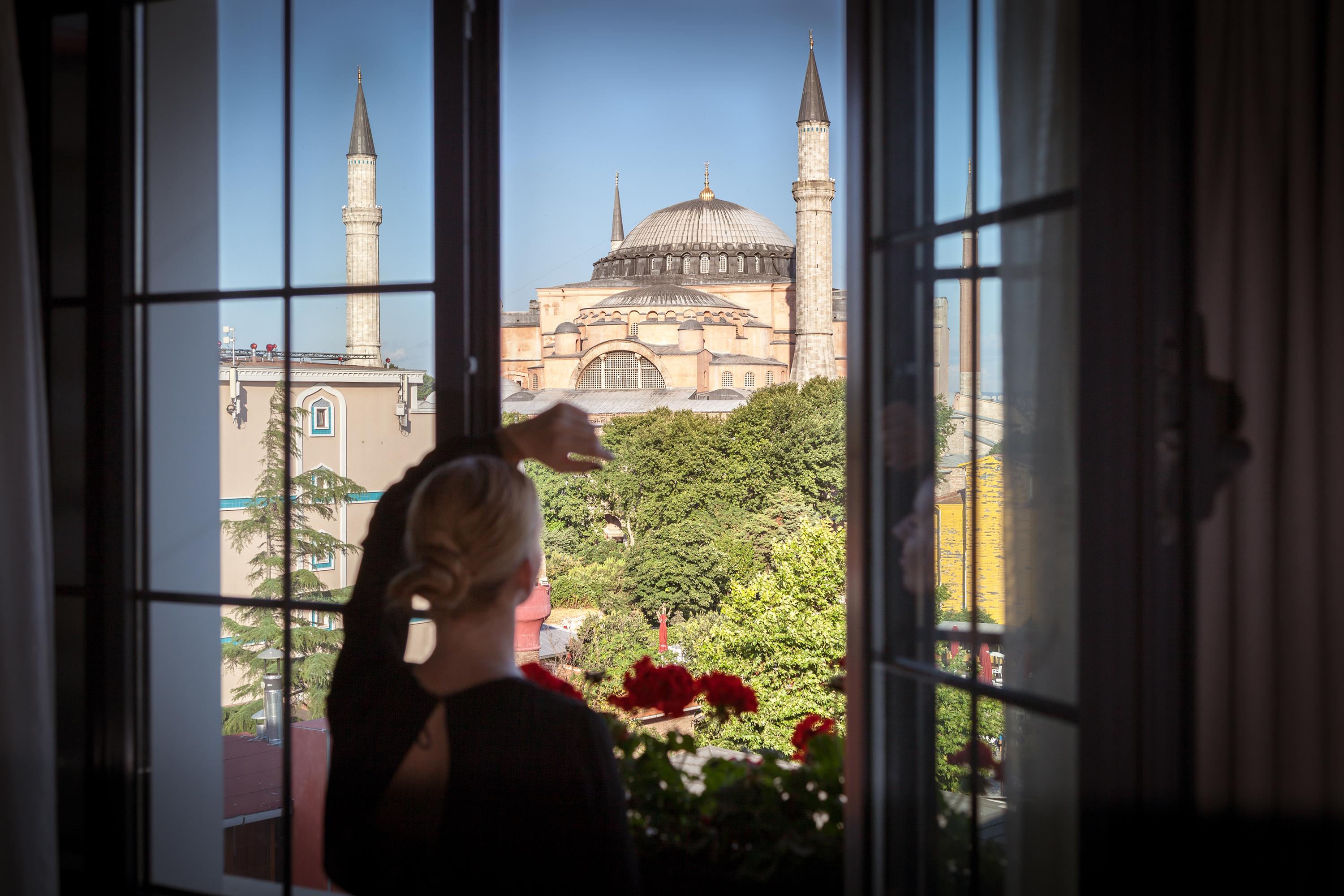 Sura Hagia Sophia Hotel Istanbul Bagian luar foto
