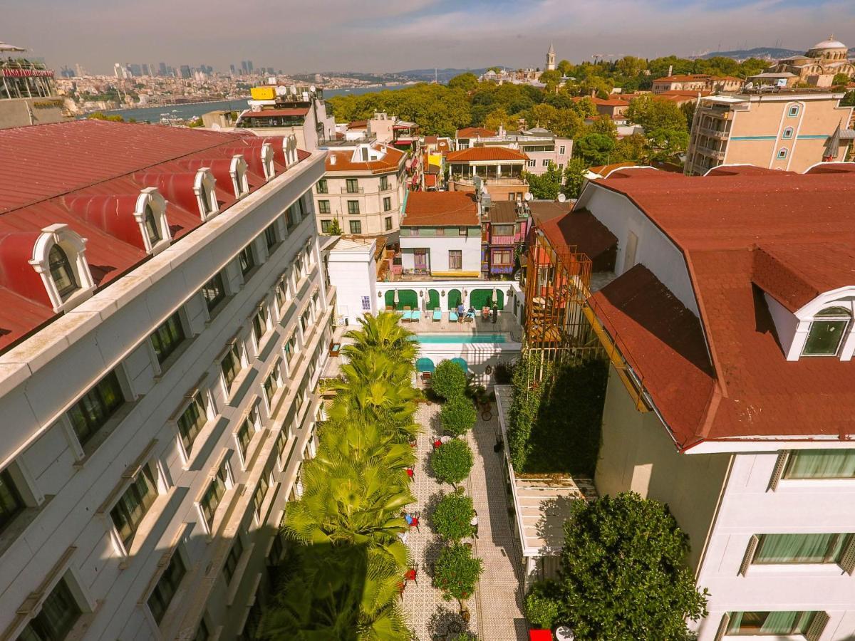 Sura Hagia Sophia Hotel Istanbul Bagian luar foto